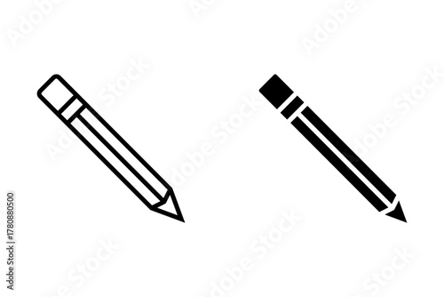 Pencil icon vector illustration. pen sign and symbol. edit icon vector