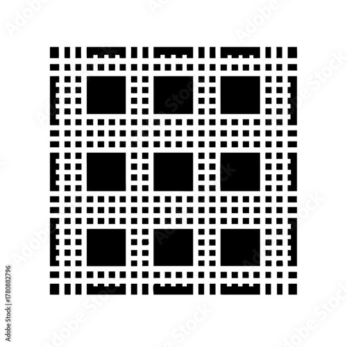 Keffiyeh Palestine Scarf Seamless Pattern Background Wallpaper.
