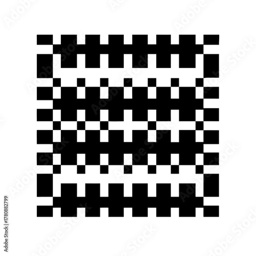 Keffiyeh Palestine Scarf Seamless Pattern Background Wallpaper.
