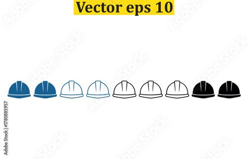 Helmet icon vector isolated on white background. Motorcycle helmets. Racing helmet. construction helmet icon.sport, signs, gear, graphic, hard hat, headgear, helmet, head, illustration, 