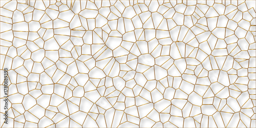 Abstract golden hexagon graphic ornament. arabian Stylish Seamless pattern on white background. Creative design. Design for book, notebook and calendar covers. high quality textile design, vector .	