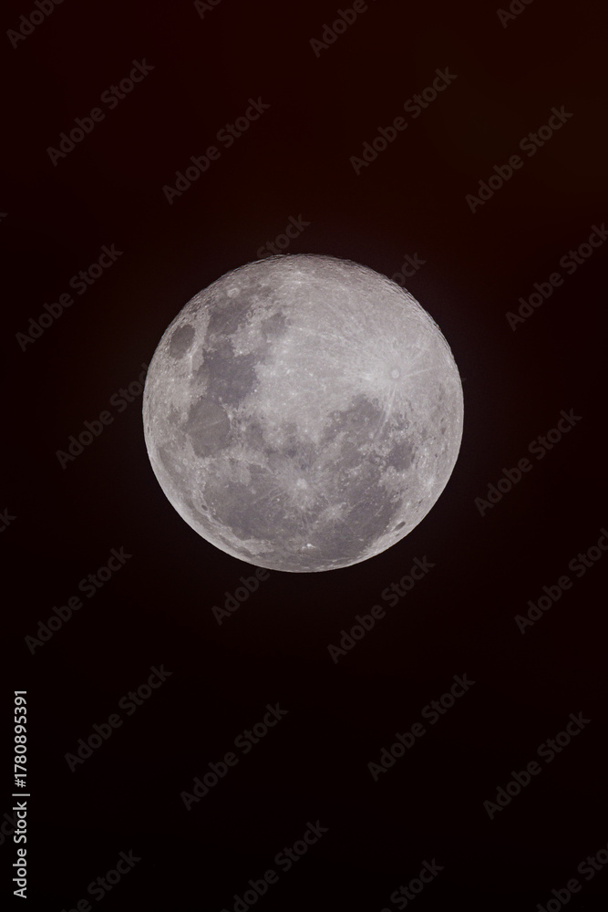 Obraz premium Full Moon 800mm