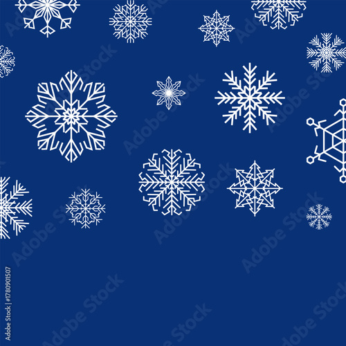 Snowflake snow freeze winter thin line outline icon. Snowflakes thin line icon set. Snowflake Simple illustration