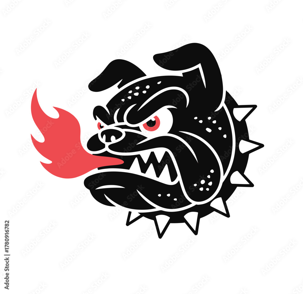 Fototapeta premium Adorable Black White Cartoon domestik animals mascotes dog cat cow bulldog korgi dino Vector Art 