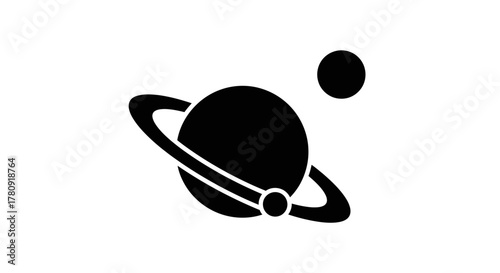 Simple black and white illustration of a lamp chairs and platform