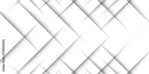 Abstract white and gray color background texture with diagonal lines. Abstract geometric white and gray color background. Vector Design layout of shape paper cut. Gradient stripes layers. Vector EPS10