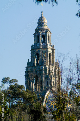 California Tower, Balboa Park, San Diego, California, USA