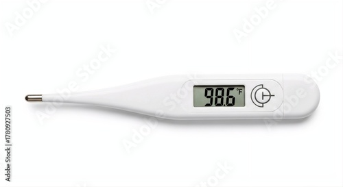 thermometer isolated on white background
