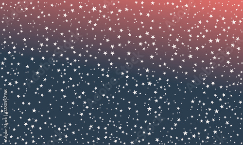 Milky Way Blue Background – Soft Navy and Gray Gradient Sky with Stars, Modern Galaxy Wallpaper for Cosmic, Abstract, or Space Design