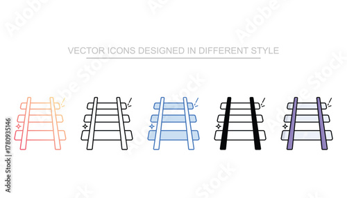 Rails icon set multiple style collection