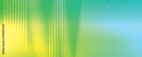 abstract blue and green background. horizontal lines and strips. illustration digital.