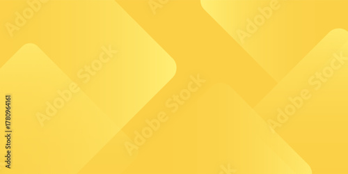 Yellow abstract background geometry shine and layer element vector illustration