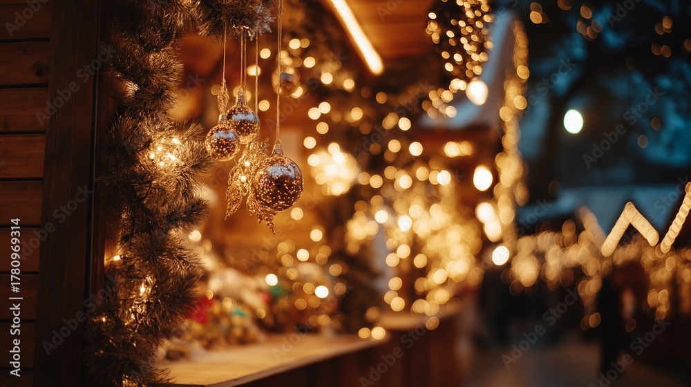 Obraz premium クリスマスマーケット