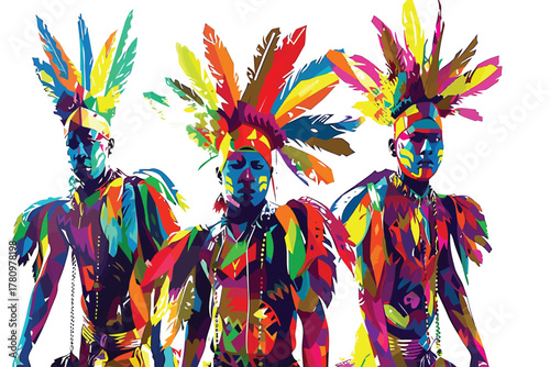 Cologne Carnival isolated