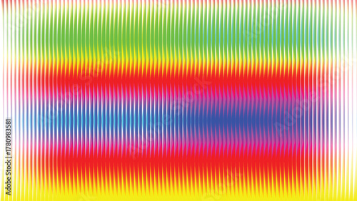 Abstract Color Field Composition A Blend of Hues and Vertical Lines Forming a Vibrant Visual Experience