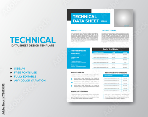 Technical Data Sheet Design
