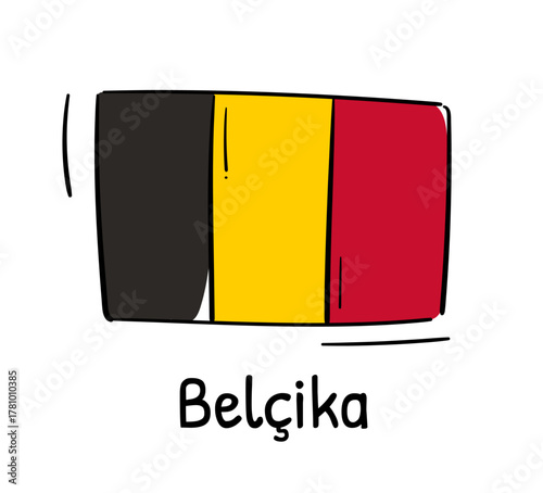 Belçika Bayrağı - Belgium Flag
