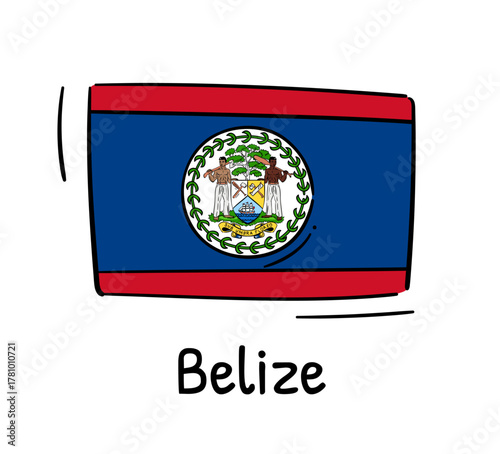 Belize Bayrağı - Belize Flag