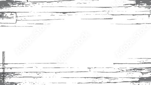 Distressed uneven background. Grunge texture overlay with fine grains isolated on white background. Black-white, monochrome grunge texture - chaotic, distress, vintage, weathered effect. 