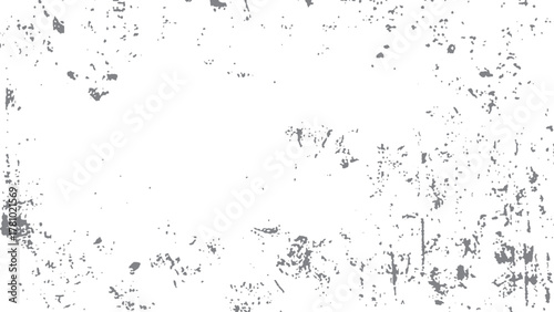 Rough grunge white texture background with faded dust details. Abstract distressed background with gray white dust grain surface. 