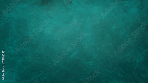 Abstract Deep blue grunge texture with heavily distressed and rough surface. lighter aqua tones with mysterious, atmospheric, and ethereal feel. Teal Color Wall Decorative Surface