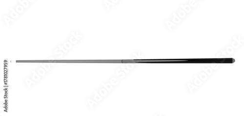 Billiard stick isolated. vector illustration	
