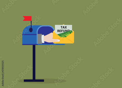 tax refund mailbox
