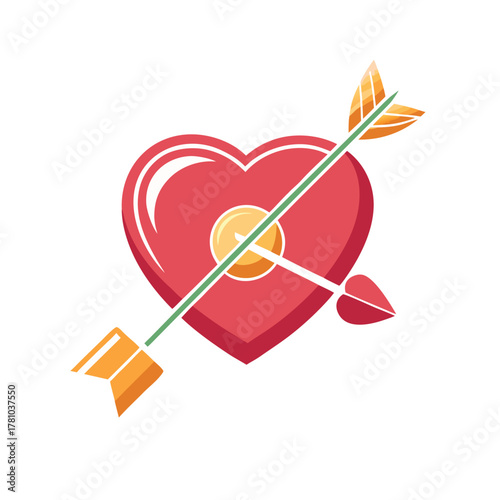 Heart with arrow