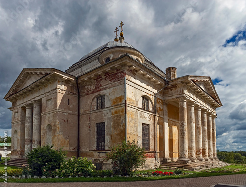 Sts. Boris and Gleb cathedral, years of construction 1785 - 1798. Sts. Boris and Gleb monastery, city Torzhok, Russia