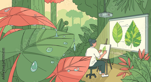 Botanical Illustration In Natural Light A Female Artist's Perspective