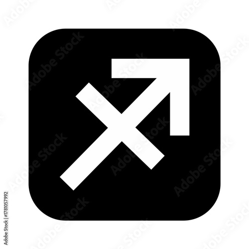 Zodiac icon symbol. Vector image