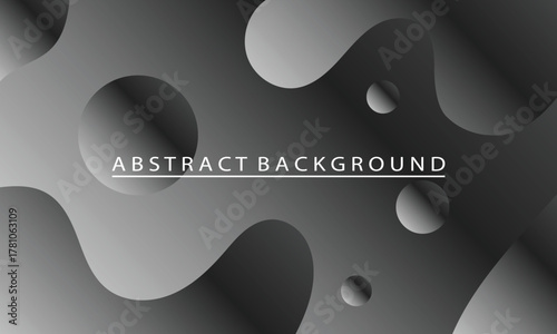 Modern gradient background design with fluid shapes and abstract elements