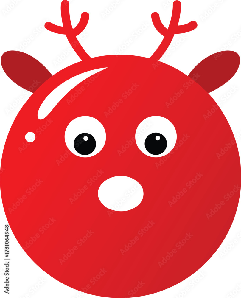 Fototapeta premium Christmas funny toy