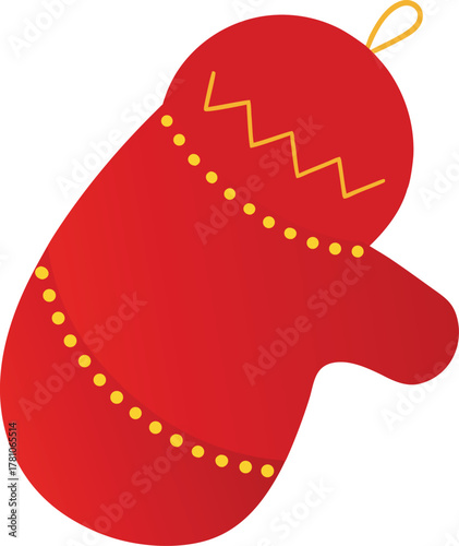 red fish on white background