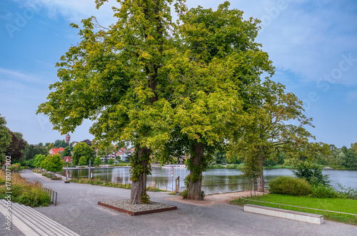 Cuadro en lienzo Eutin is the capital of the East Holstein district located in the northern German state of Schleswig-Holstein