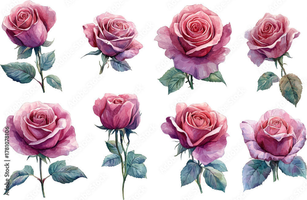 Obraz premium seamless pattern with roses