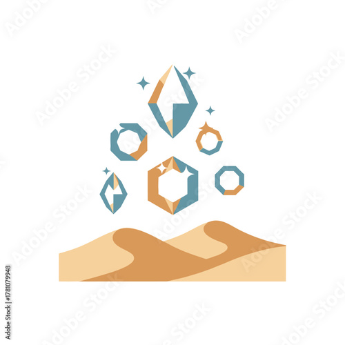 Gems in the Desert - A Treasure Trove of Geometric Jewels.