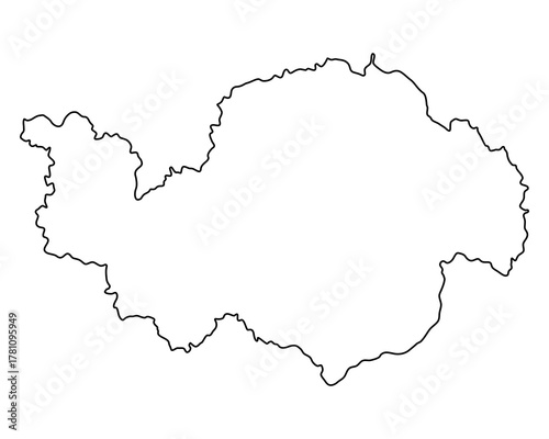 Karte von Niederbayern