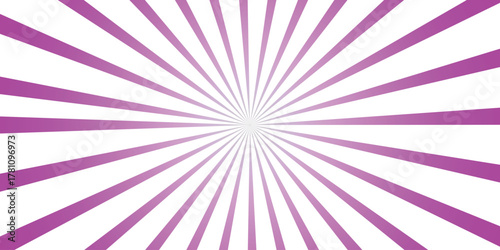 Bold purple and white radial burst background with gradient for striking graphic design and dynamic energetic presentations