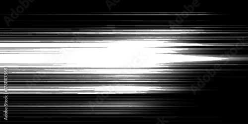 Abstract Black and White Glitch Distortion Pattern.