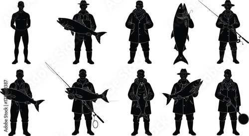 Cartoon boy sitting on skateboard, playful character design, casual pose, youth expression, black vector art, animation style, diverse variation