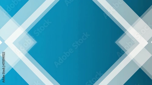 Abstract Blue Polygon Geometric Background Design