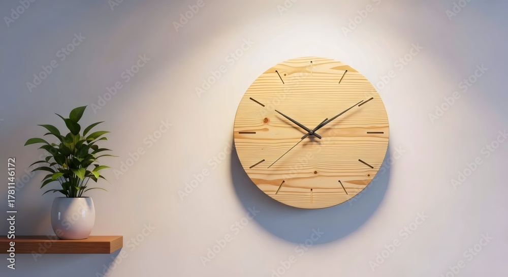 custom made wallpaper toronto digitalEco-conscious recycled wood wall clock for timeless minimalist home decor and rustic style