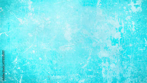 Abstract Vintage Turquoise Grunge Wall Texture with Weathered Paint and Distressed Surface. Sense of Age, Nostalgia, and Urban Decay. Ideal for Retro Design , Rustic Decor, Photography Backdrop