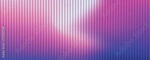 Soft pink gradient stripes with ribbed fractal glass effect. Elegant and feminine artwork evokes tenderness grace and serenity. Dynamic texture full of light and airiness for modern visual art project
