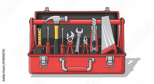 toolbox full of tools.