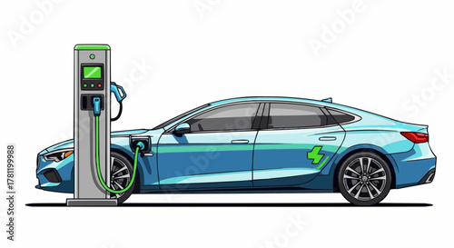 Electric Car Charging.