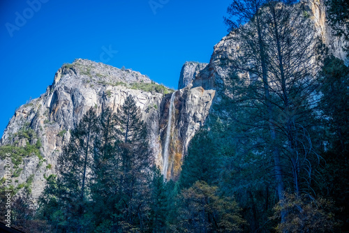 Bridalveil Fall, Yosemite National Park, California, USA. 