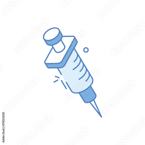 Syringe vector icon