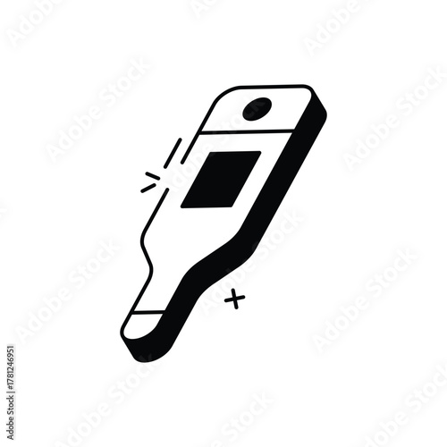 Thermometer vector icon
